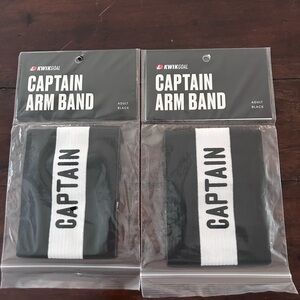 Kwikgoal Black Captain Arm Band
